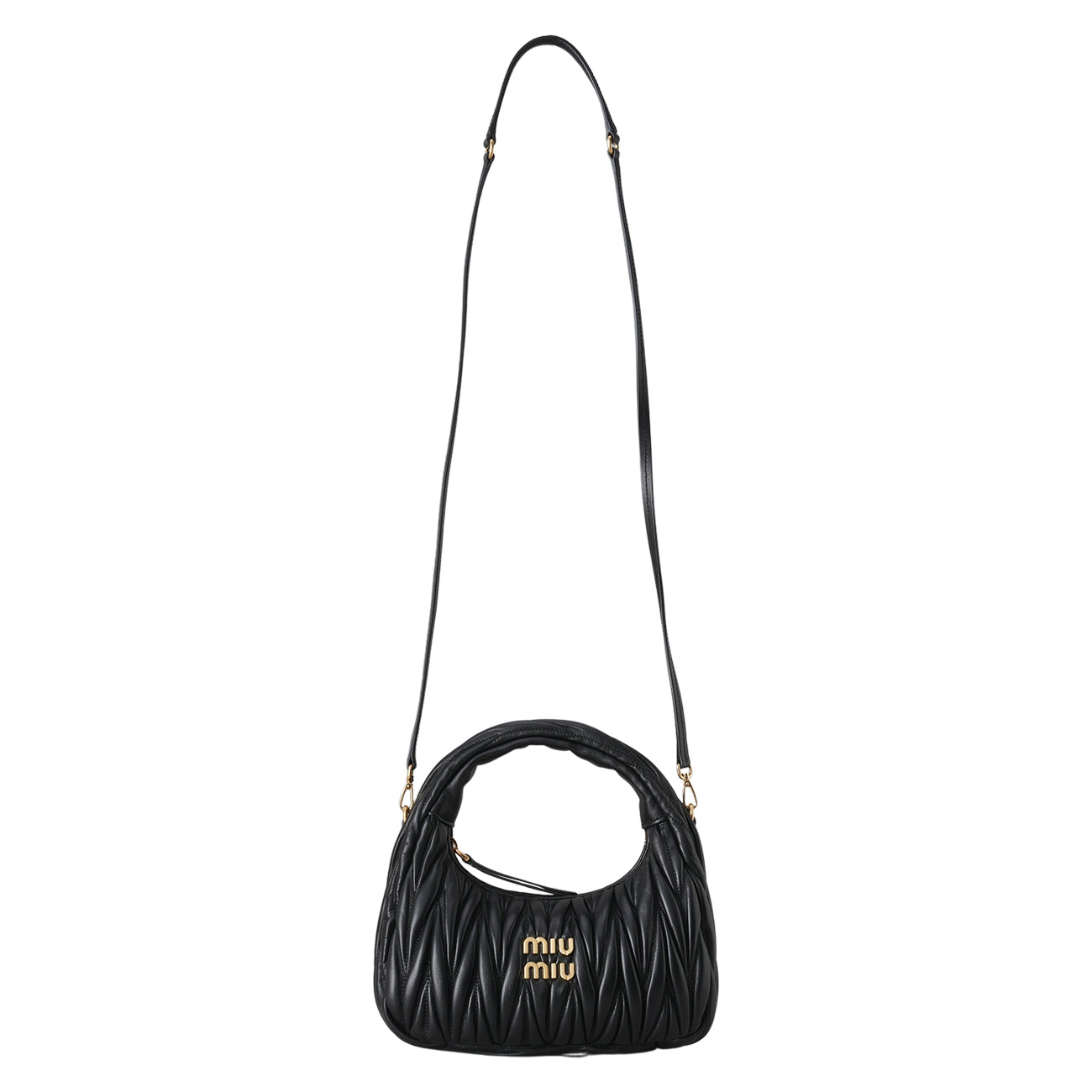 MIU MIU(USED)미우미우 5BC125 완더 마틀라세 호보백